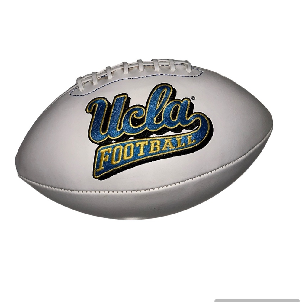 Rawlings Collegiate Licensed UCLA Bruins football standard size, white blue